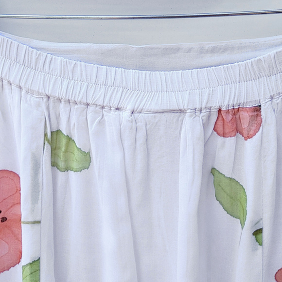 Vintage Hand Made Layered Modest Maxi Skirt M - Picture 6 of 8